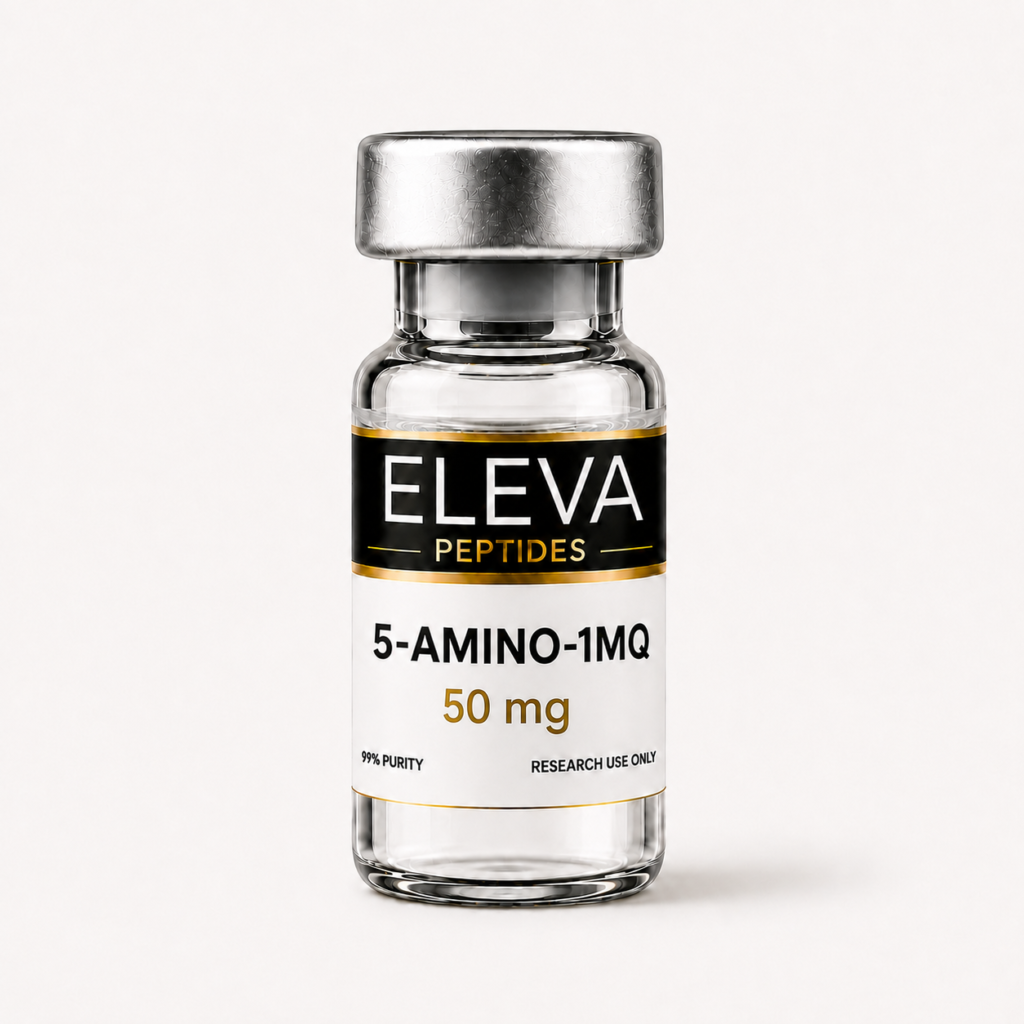 Eleva Peptides 5-Amino-1MQ 50 mg research-use-only vial
